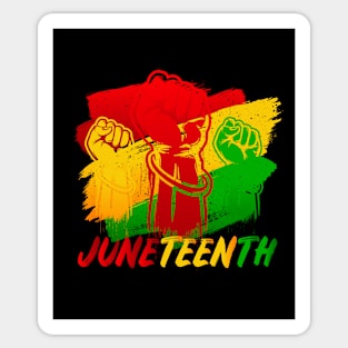 Juneteenth 19th Black African American Proud 1865 Freedom Sticker